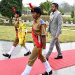 Visit of Director Sainik Schools and Military schools